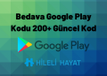 Bedava Google Play Kodu 2022 Güncel 25,50,100 TL’lik Kodlar